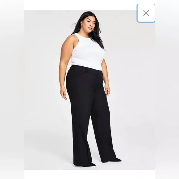 INC International Concepts | Pants & Jumpsuits | Nwt Size 8w Inc Boot Leg Pant  Curvy Regular Length Mid Rise | Poshmark